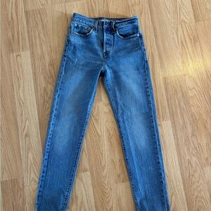 Levi's Blue Straight Leg Women's Jeans